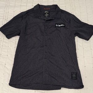 Roark Black Casual Button Down Shirt